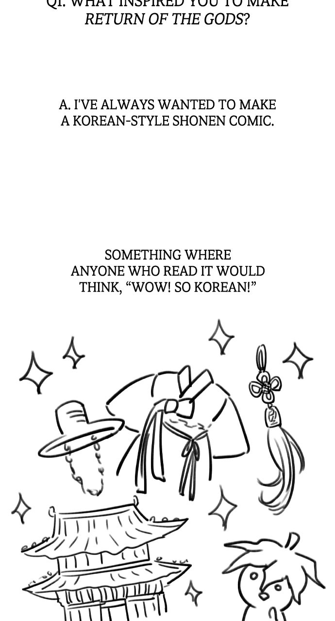 Return of the Gods Afterword page 14 - 