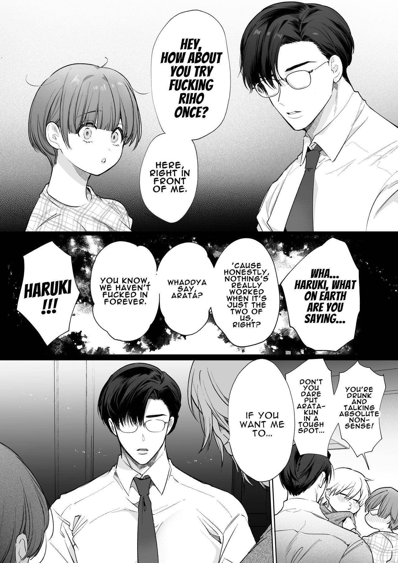 Riho NTR ~Ordered by My Husband to Get Fucked by His Colleague~ Chapter 1 page 11 - 
