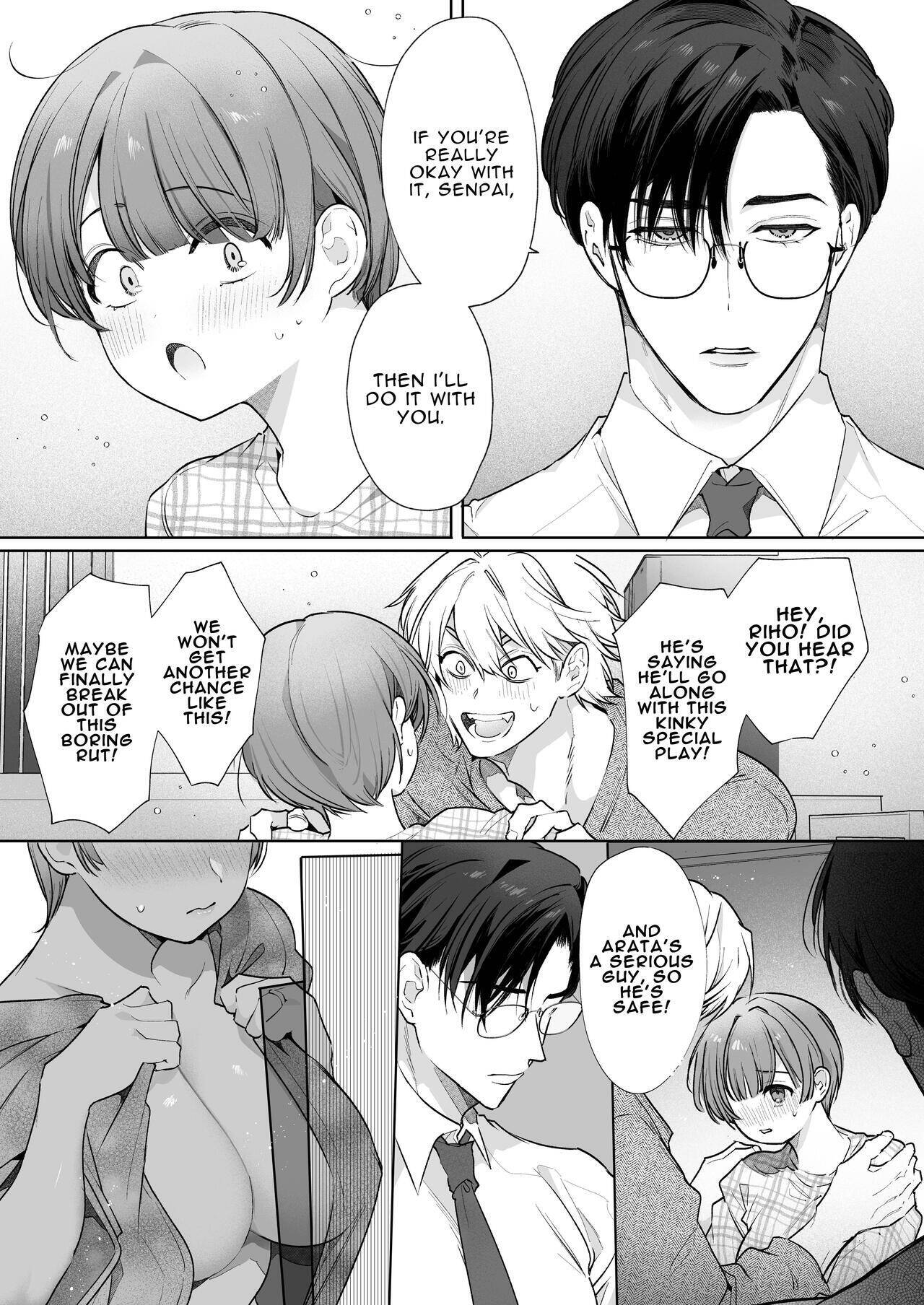 Riho NTR ~Ordered by My Husband to Get Fucked by His Colleague~ Chapter 1 page 12 - 