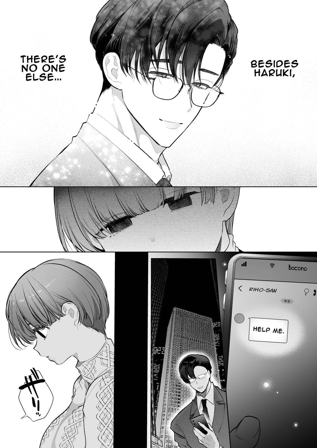 Riho NTR ~Ordered by My Husband to Get Fucked by His Colleague~ Chapter 1 page 50 - 