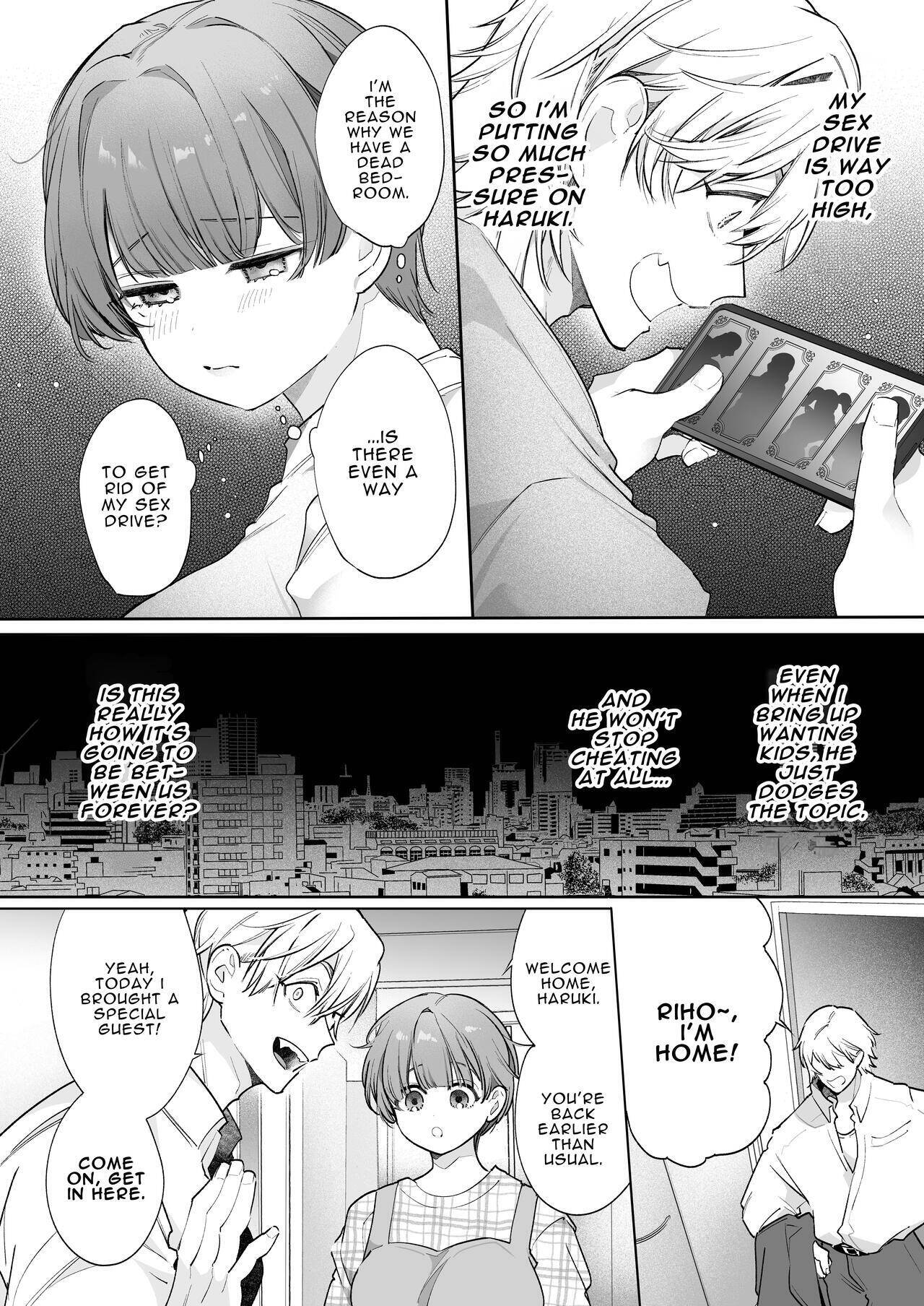 Riho NTR ~Ordered by My Husband to Get Fucked by His Colleague~ Chapter 1 page 7 - 