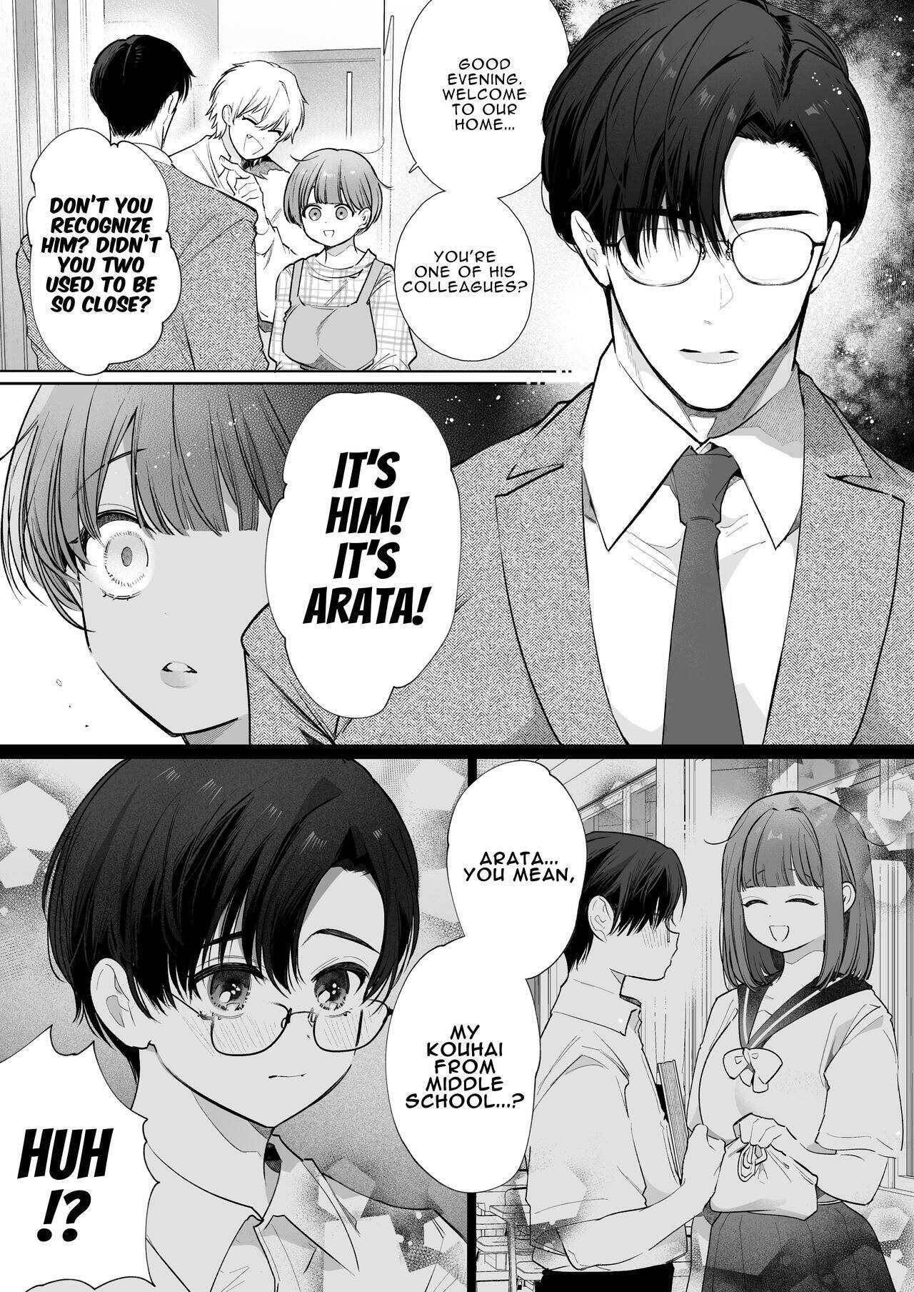 Riho NTR ~Ordered by My Husband to Get Fucked by His Colleague~ Chapter 1 page 8 - 