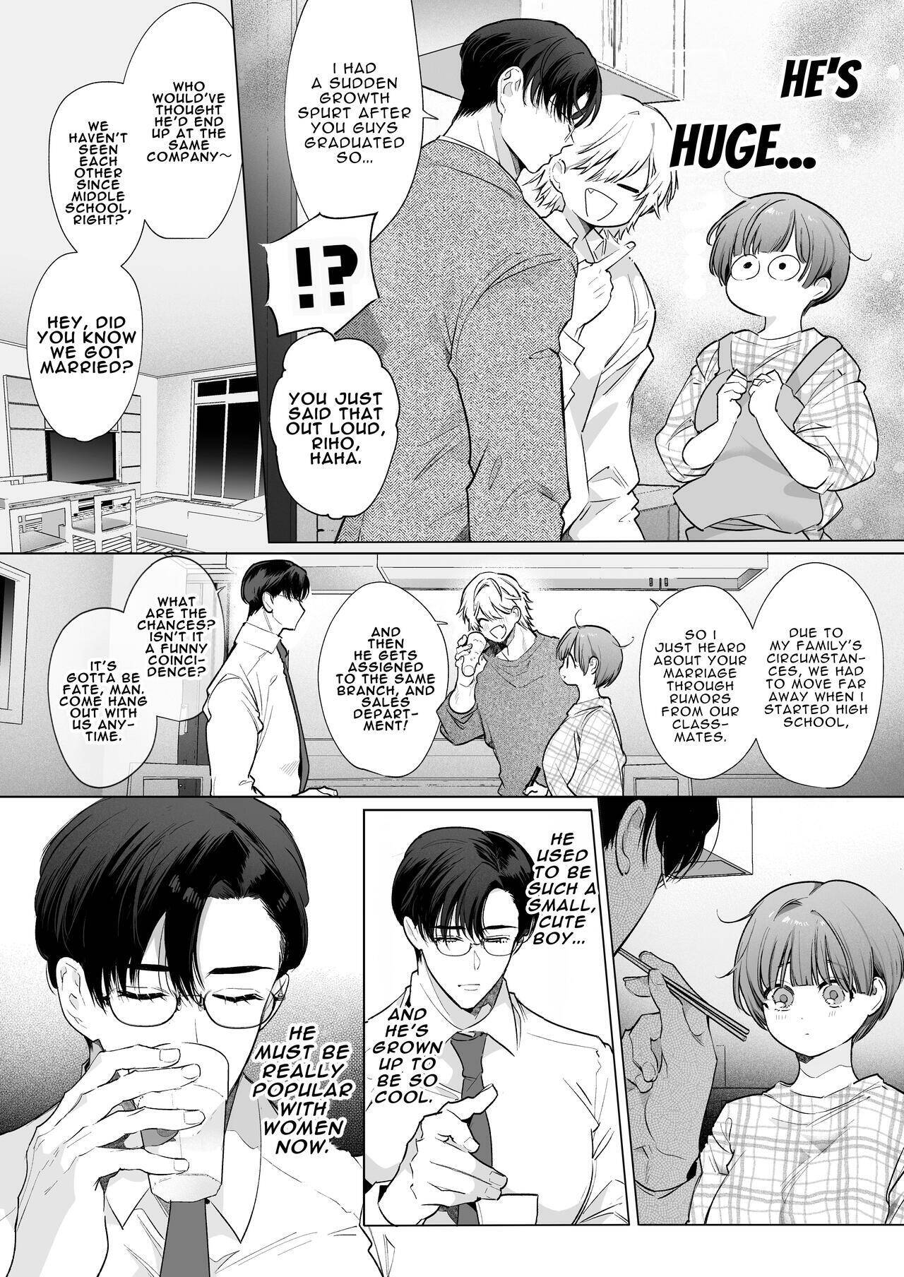 Riho NTR ~Ordered by My Husband to Get Fucked by His Colleague~ Chapter 1 page 9 - 