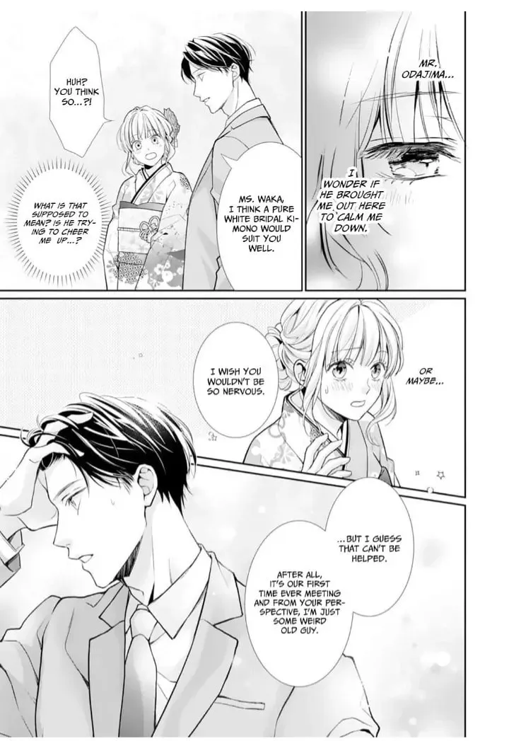 Rikon kara Hajimemashou - Gokujou Shachou wa Omiai Tsuma wo Nogasanai Chapter 1 page 19 - 