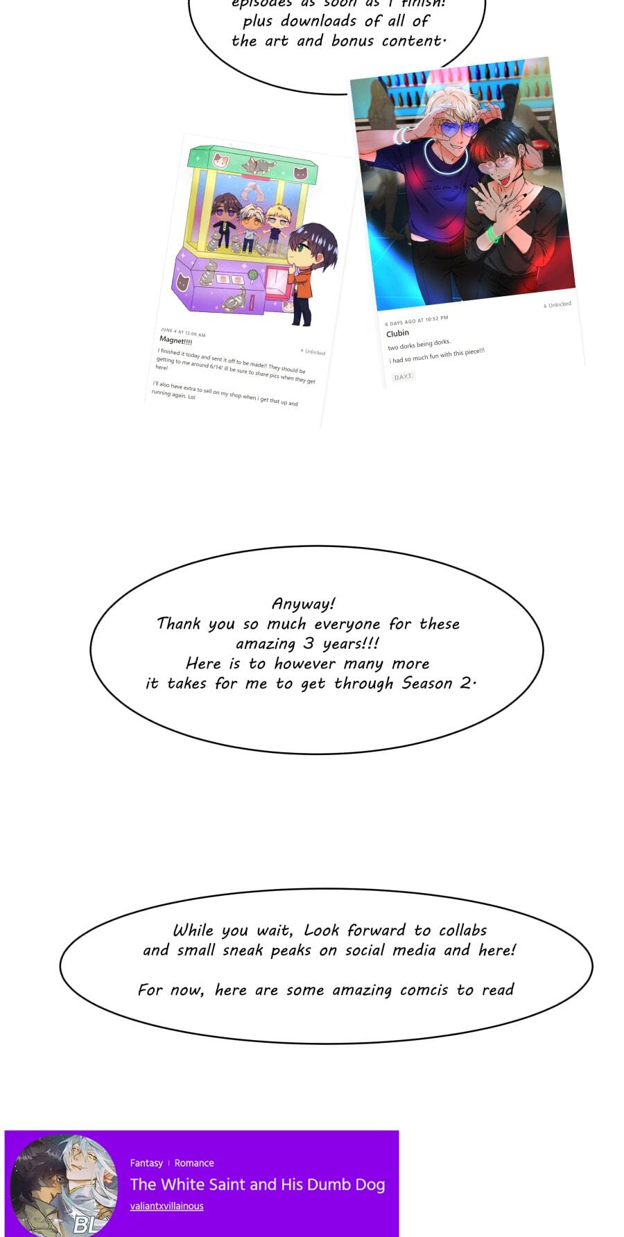Rinjin wo Aisou Chapter 76.1 page 3 - 