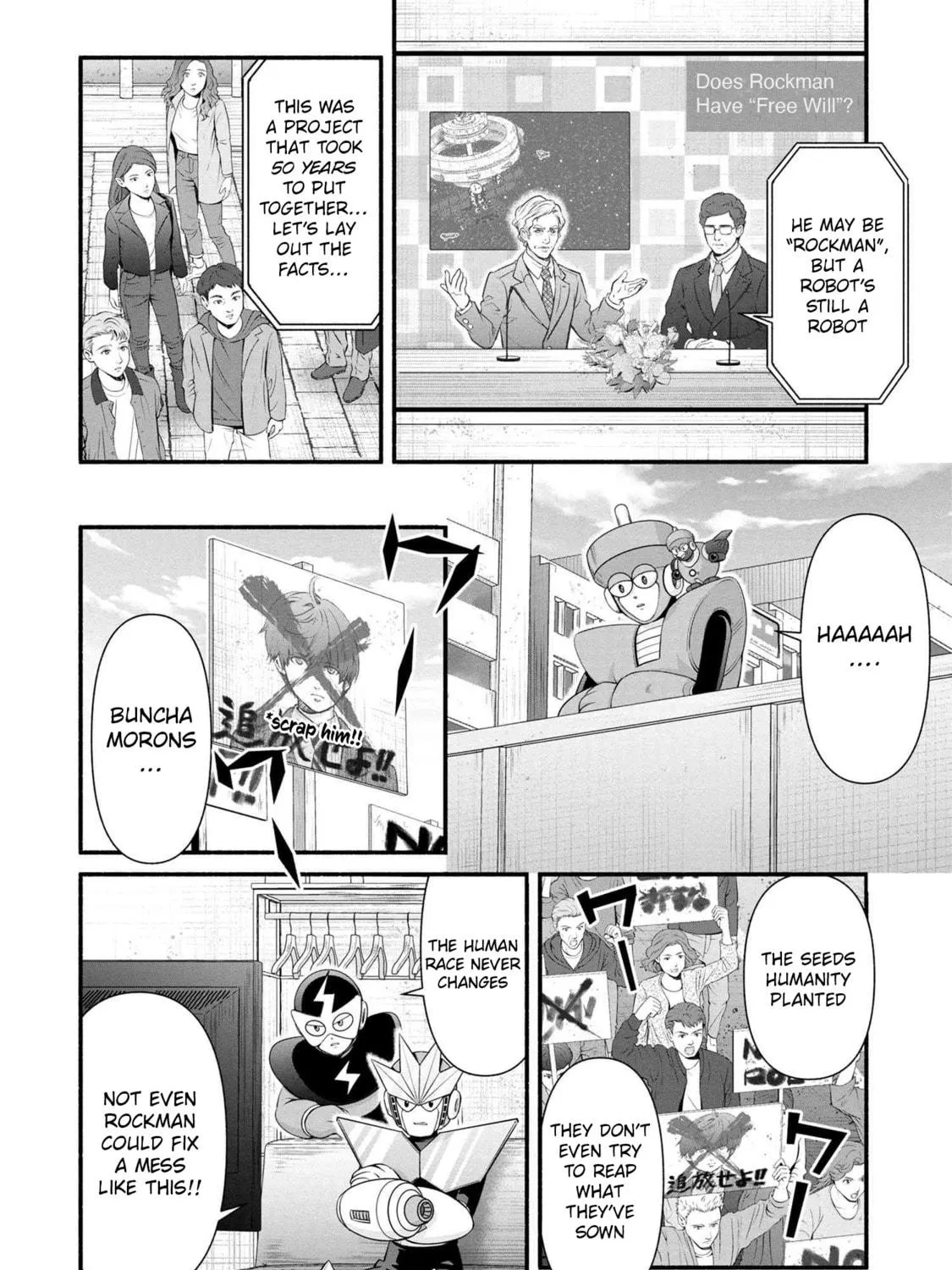 Rockman-san Chapter 43 page 11 - 