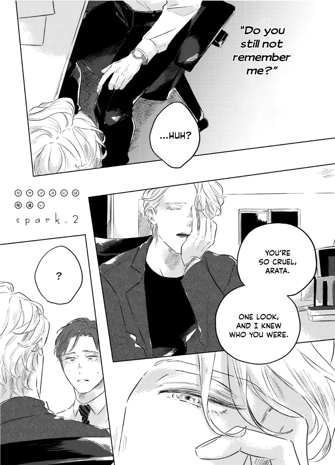 Romance ni wa Hodo Tooi Chapter 2 page 3 - 