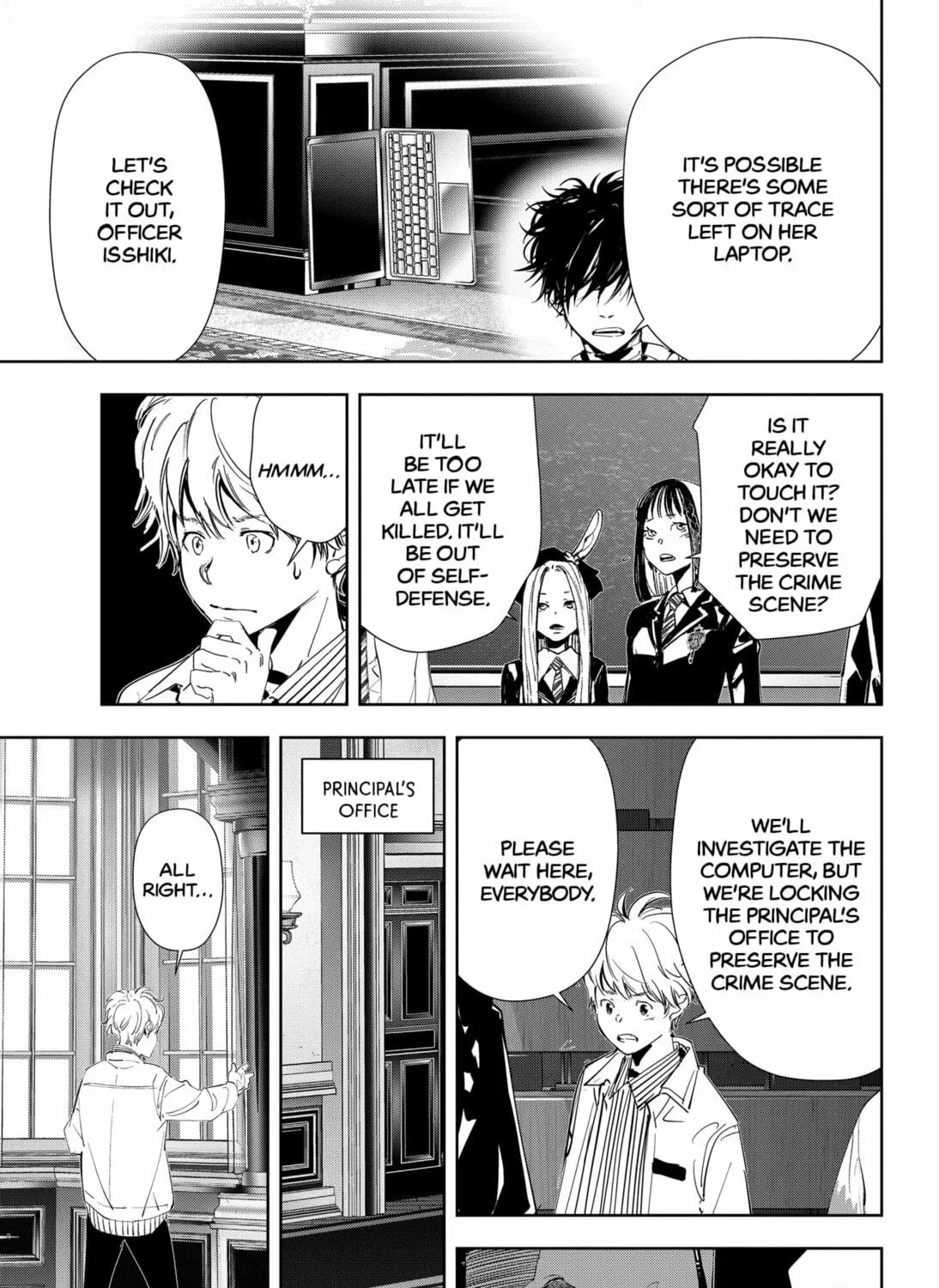 Ron Kamonohashi: Deranged Detective Chapter 102 page 17 - 