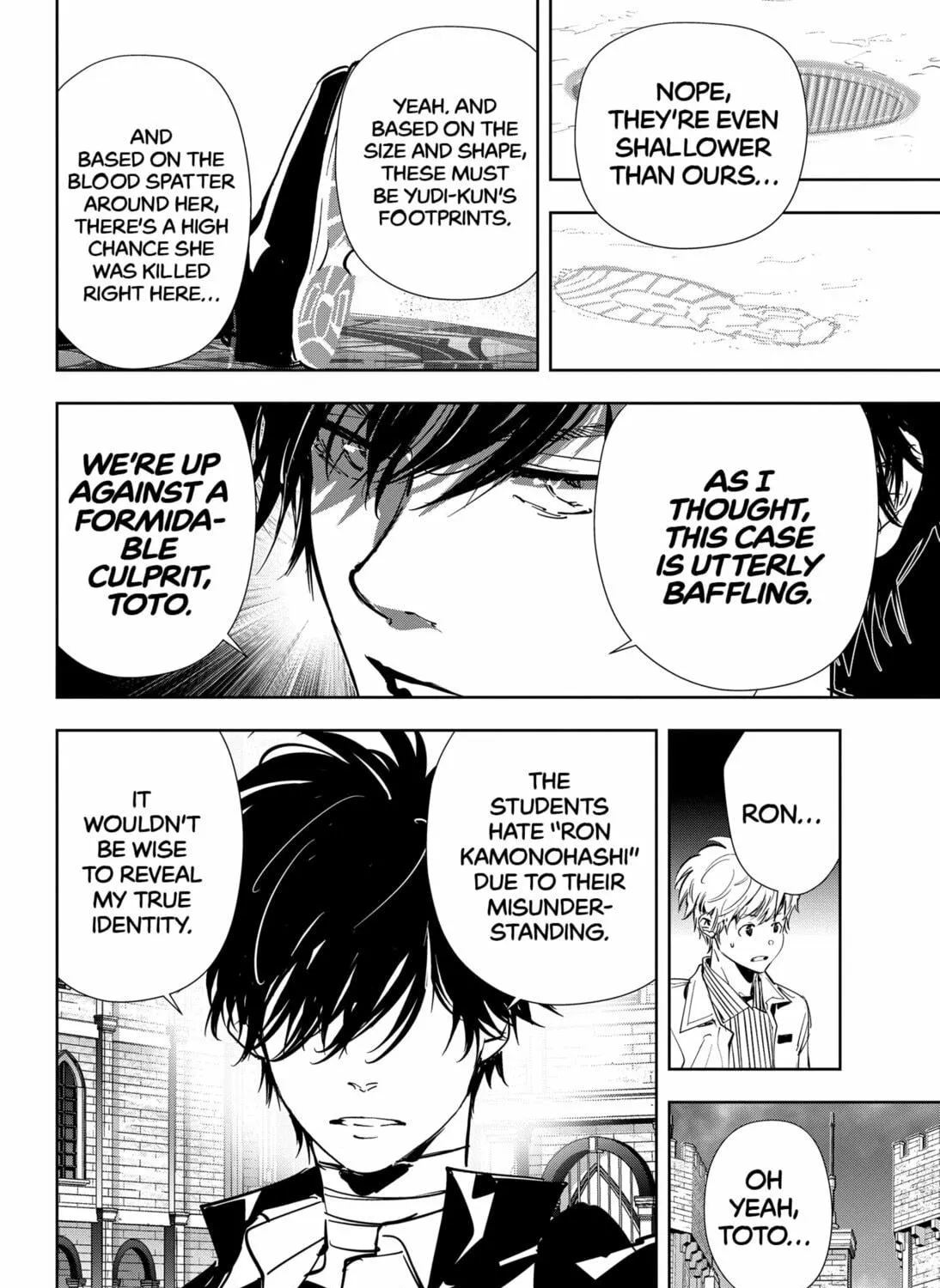 Ron Kamonohashi: Deranged Detective Chapter 105 page 19 - 