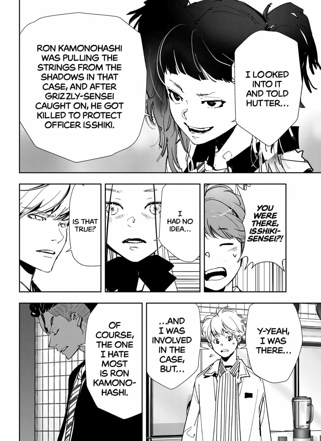 Ron Kamonohashi: Deranged Detective Chapter 105 page 35 - 