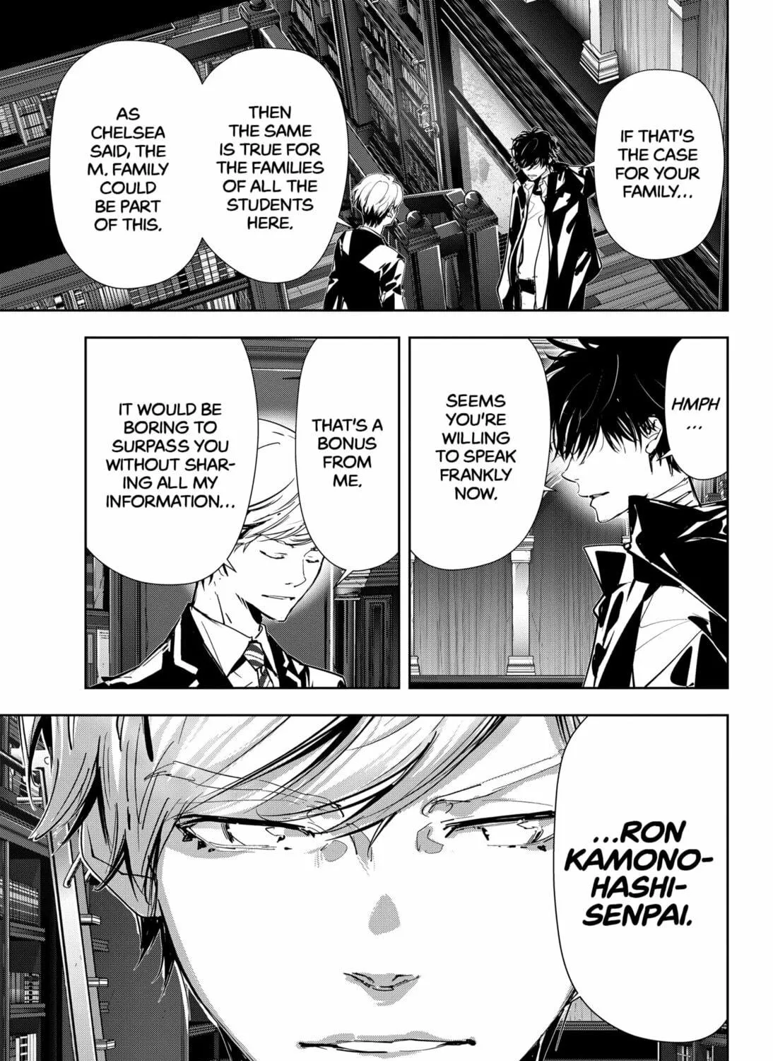 Ron Kamonohashi: Deranged Detective Chapter 107 page 9 - 