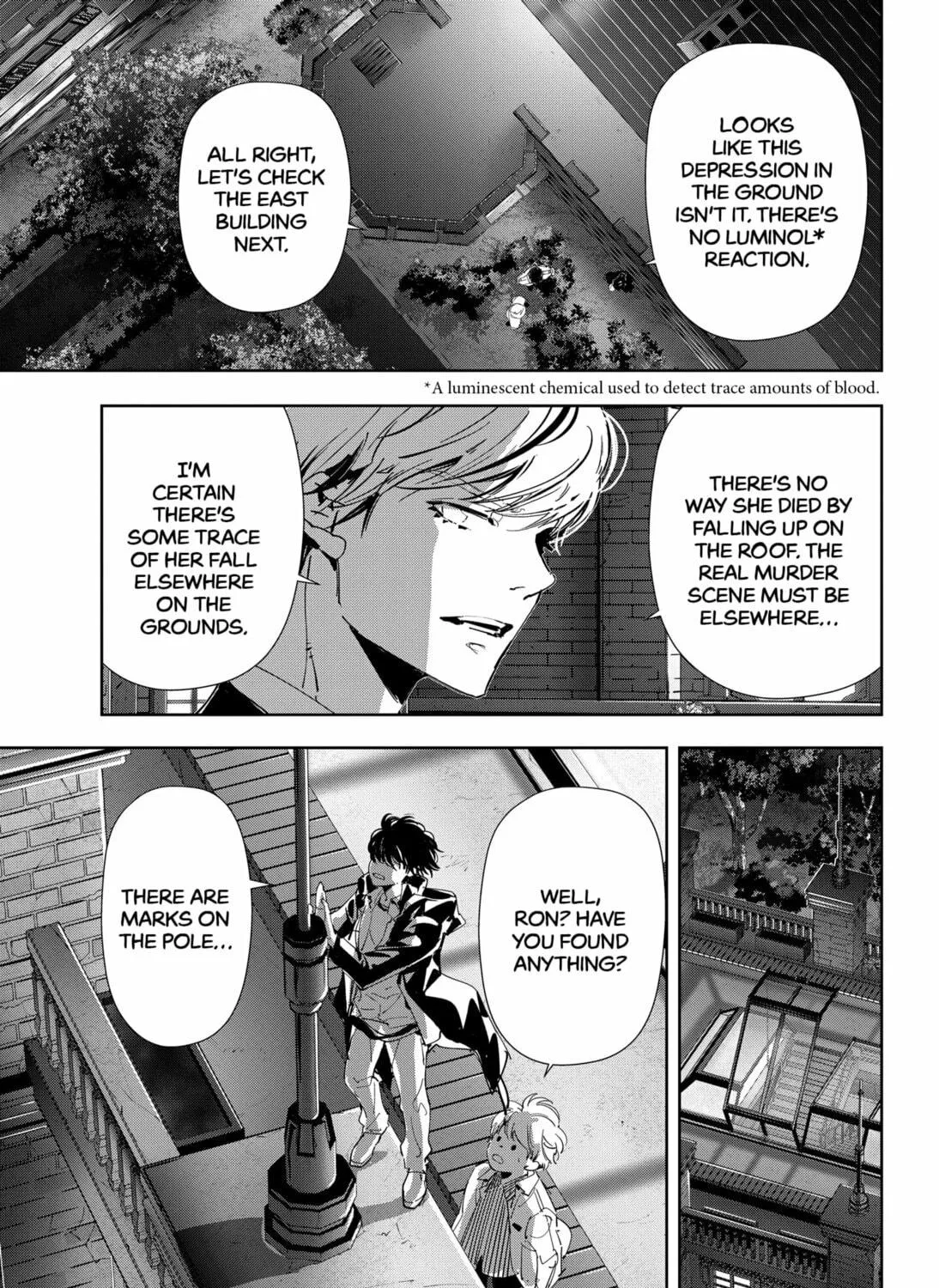 Ron Kamonohashi: Deranged Detective Chapter 108 page 35 - 