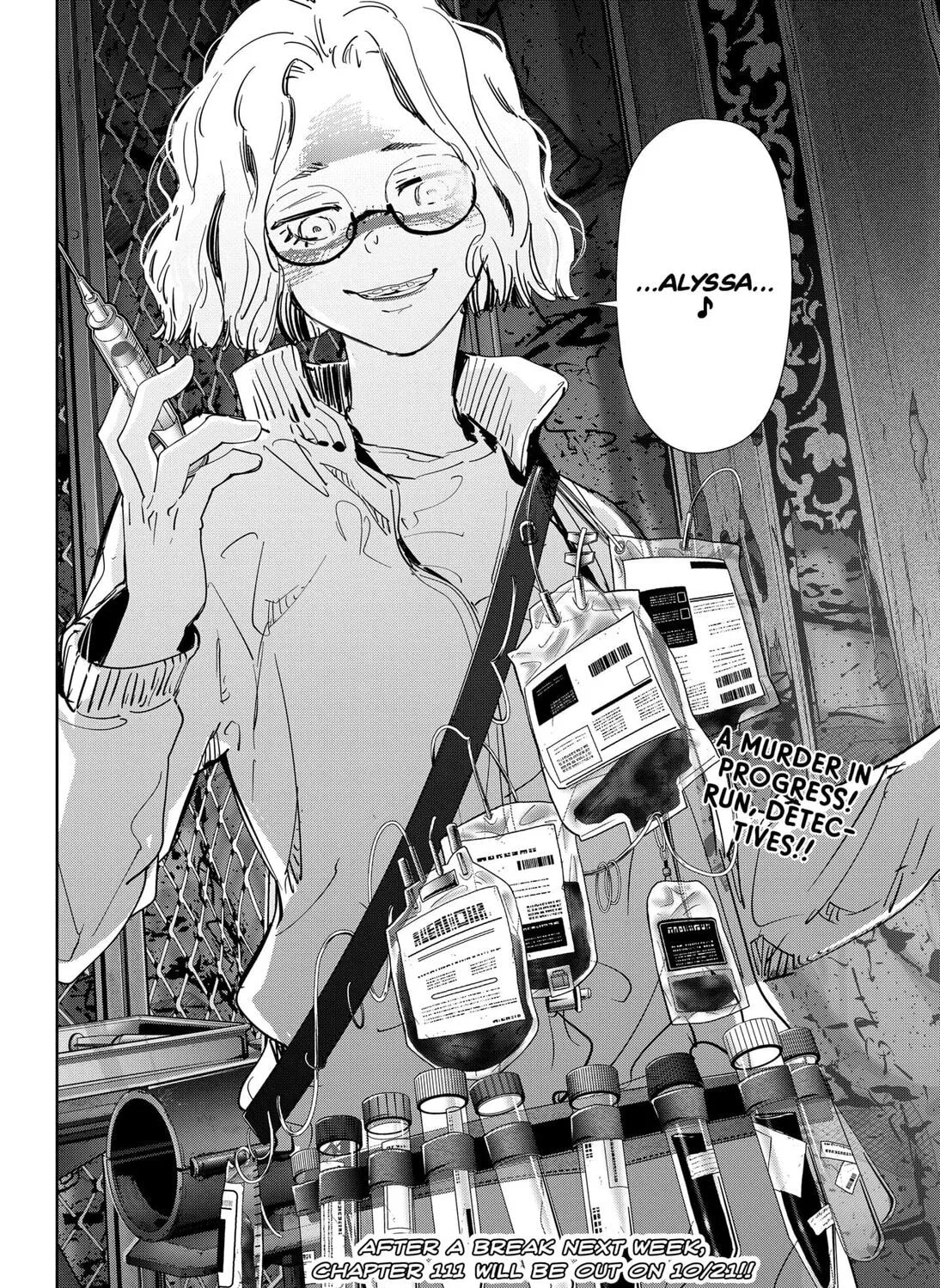 Ron Kamonohashi: Deranged Detective Chapter 110 page 37 - 