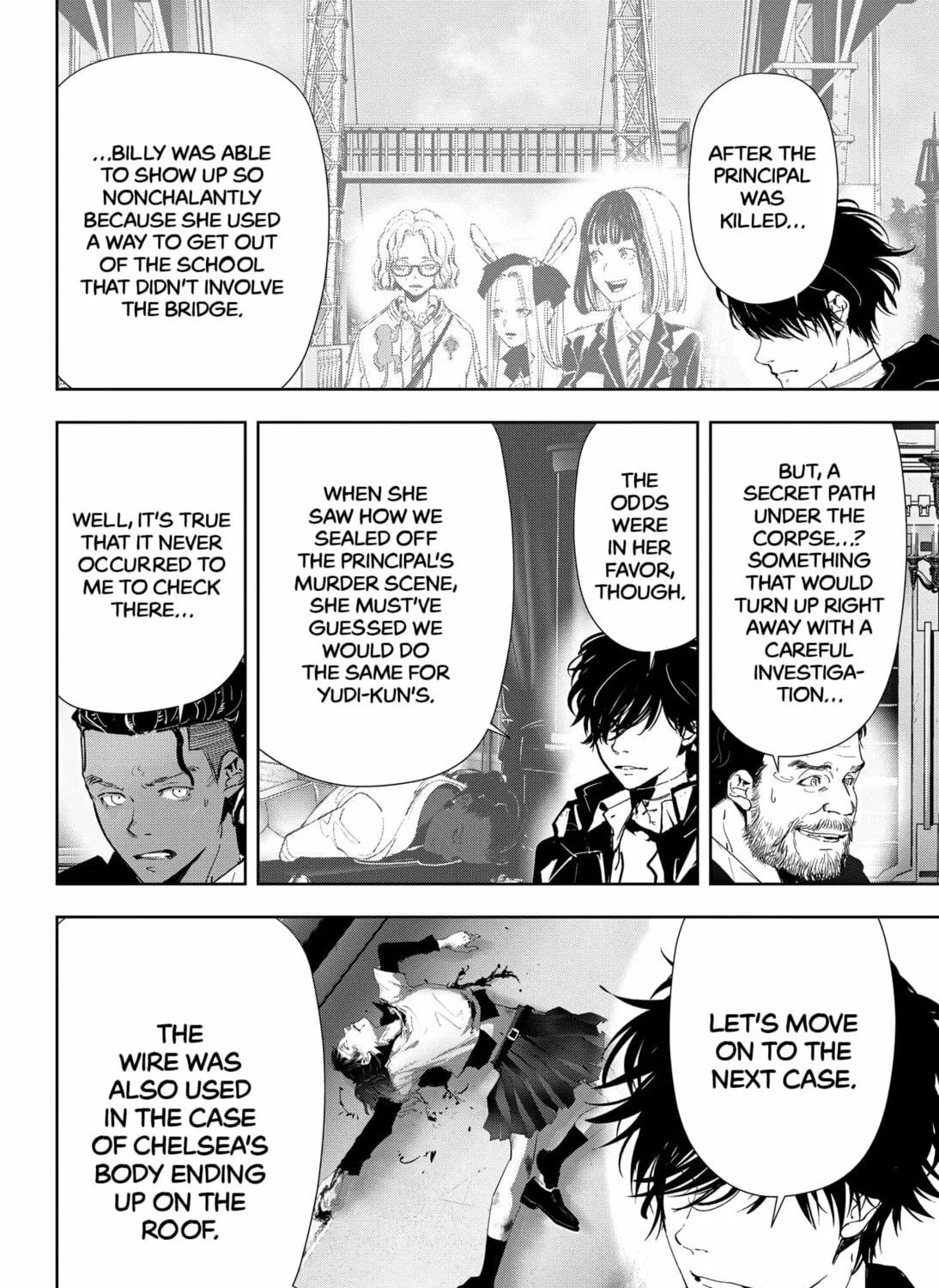 Ron Kamonohashi: Deranged Detective Chapter 111 page 23 - 