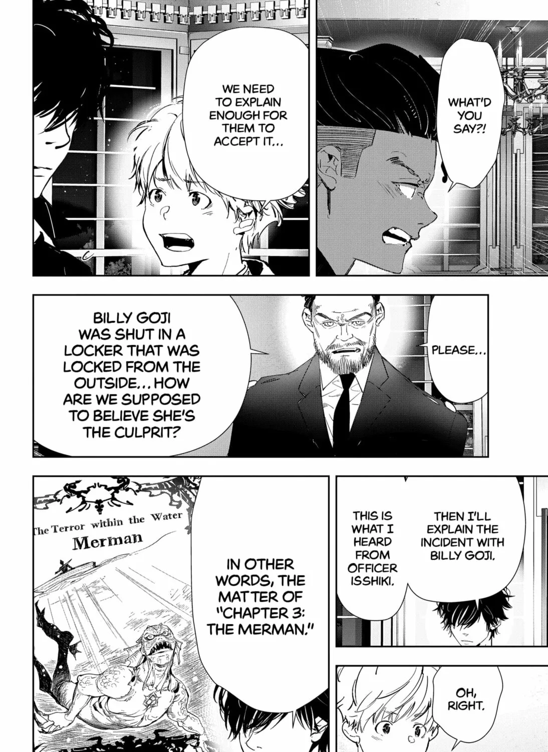 Ron Kamonohashi: Deranged Detective Chapter 111 page 7 - 