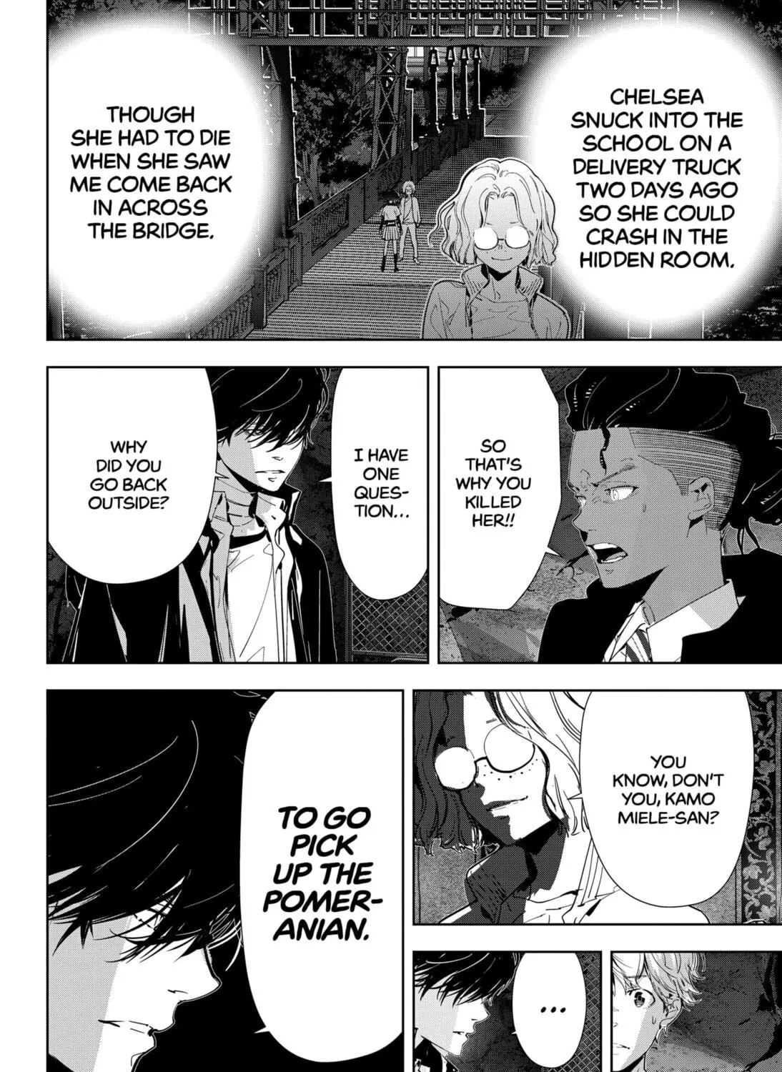 Ron Kamonohashi: Deranged Detective Chapter 113 page 11 - 
