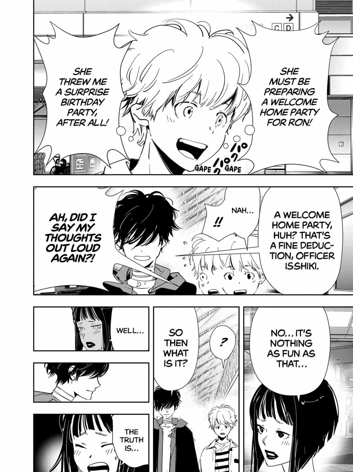 Ron Kamonohashi: Deranged Detective Chapter 117 page 11 - 