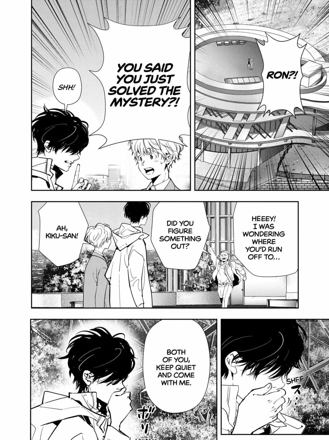 Ron Kamonohashi: Deranged Detective Chapter 129 page 1 - 