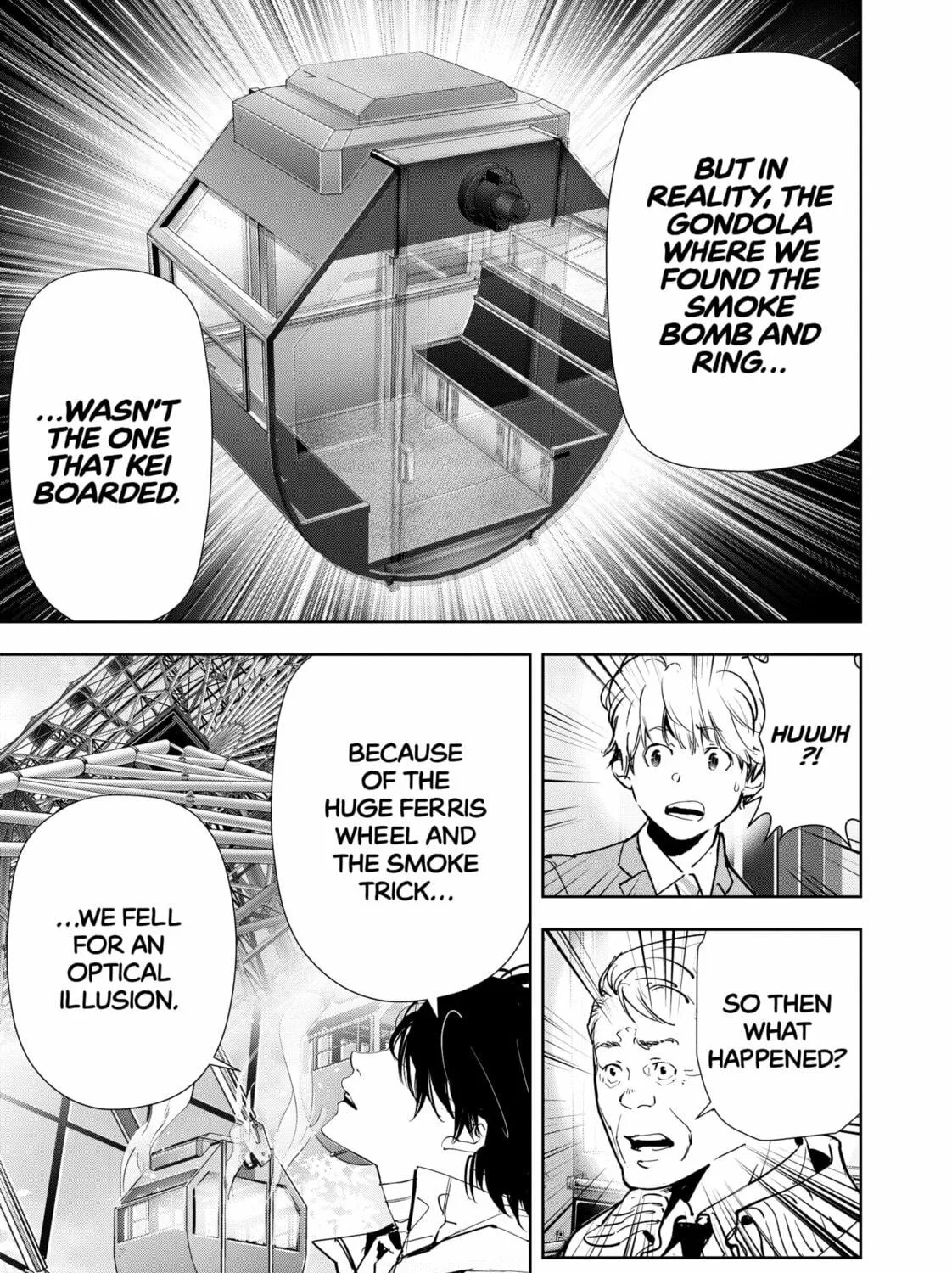 Ron Kamonohashi: Deranged Detective Chapter 129 page 19 - 