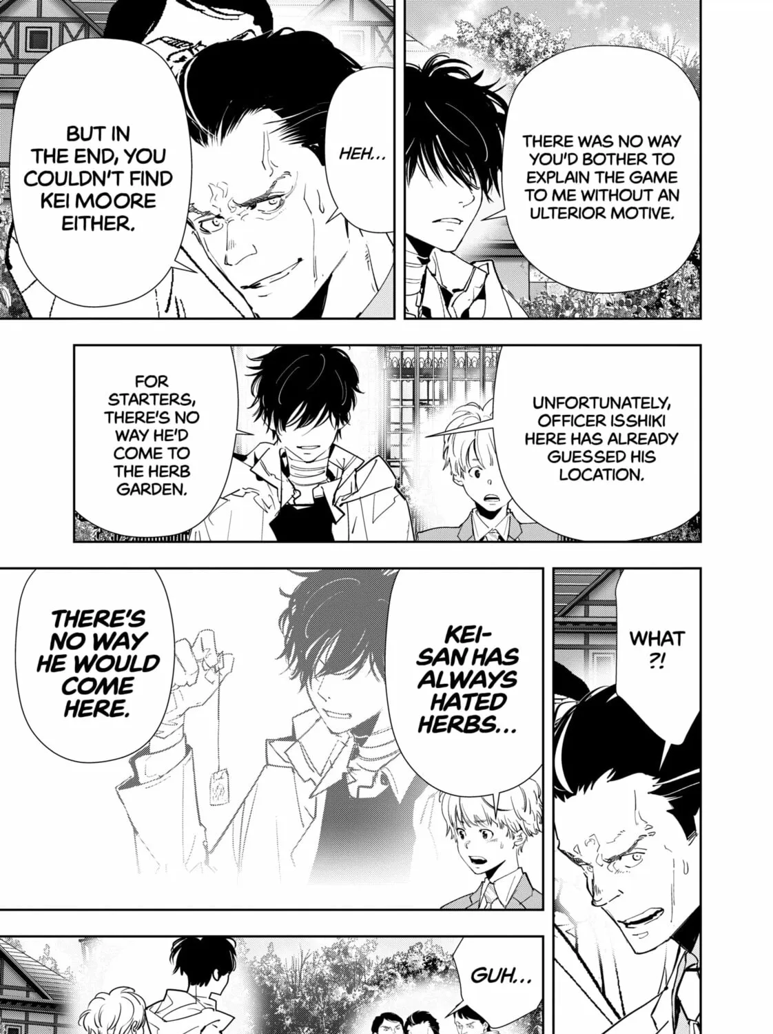 Ron Kamonohashi: Deranged Detective Chapter 131 page 33 - 