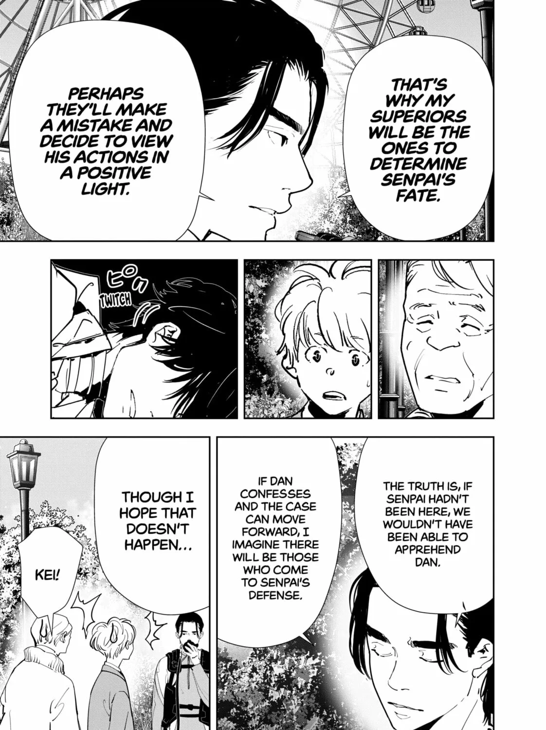 Ron Kamonohashi: Deranged Detective Chapter 132 page 21 - 