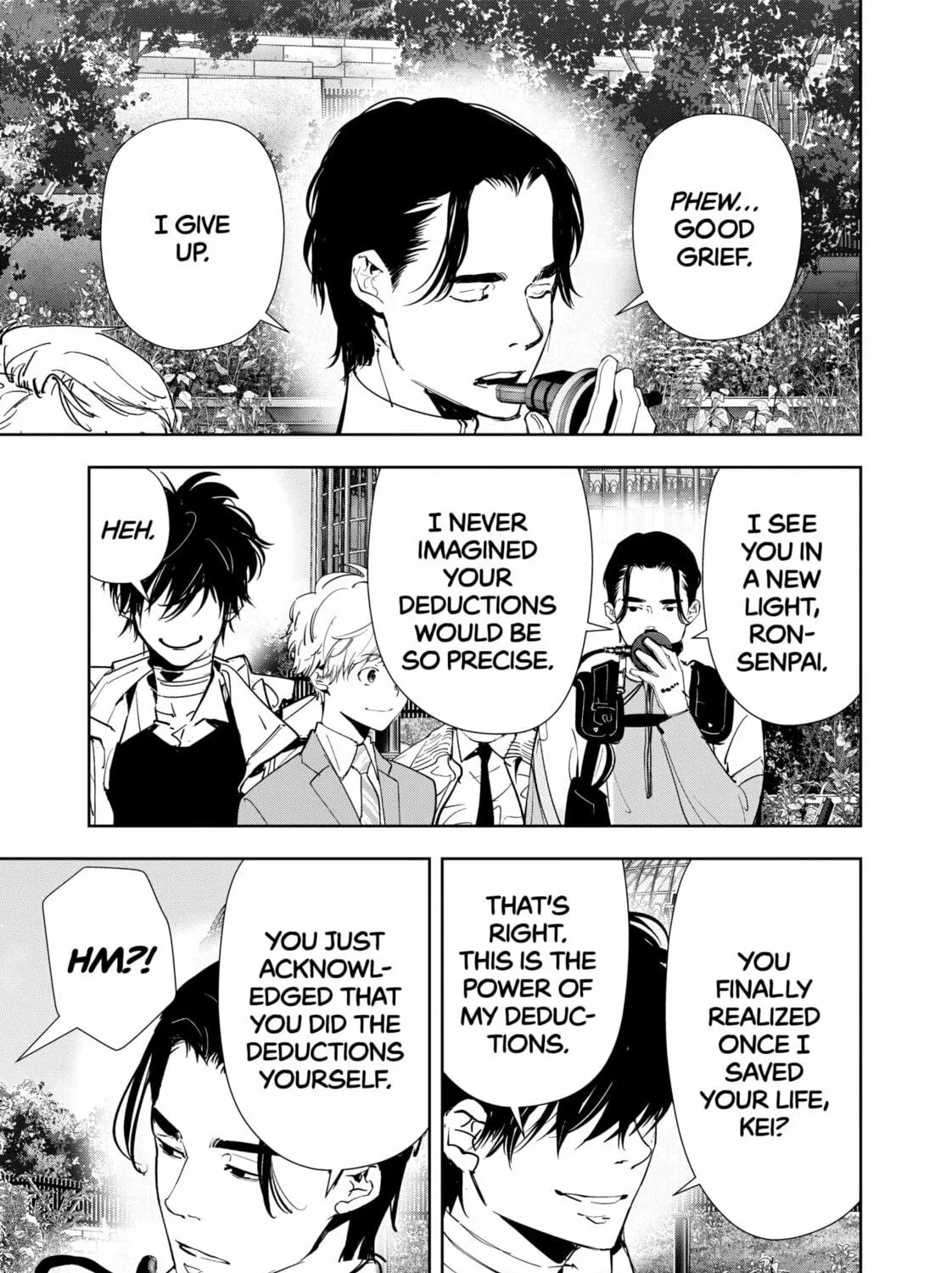 Ron Kamonohashi: Deranged Detective Chapter 132 page 5 - 