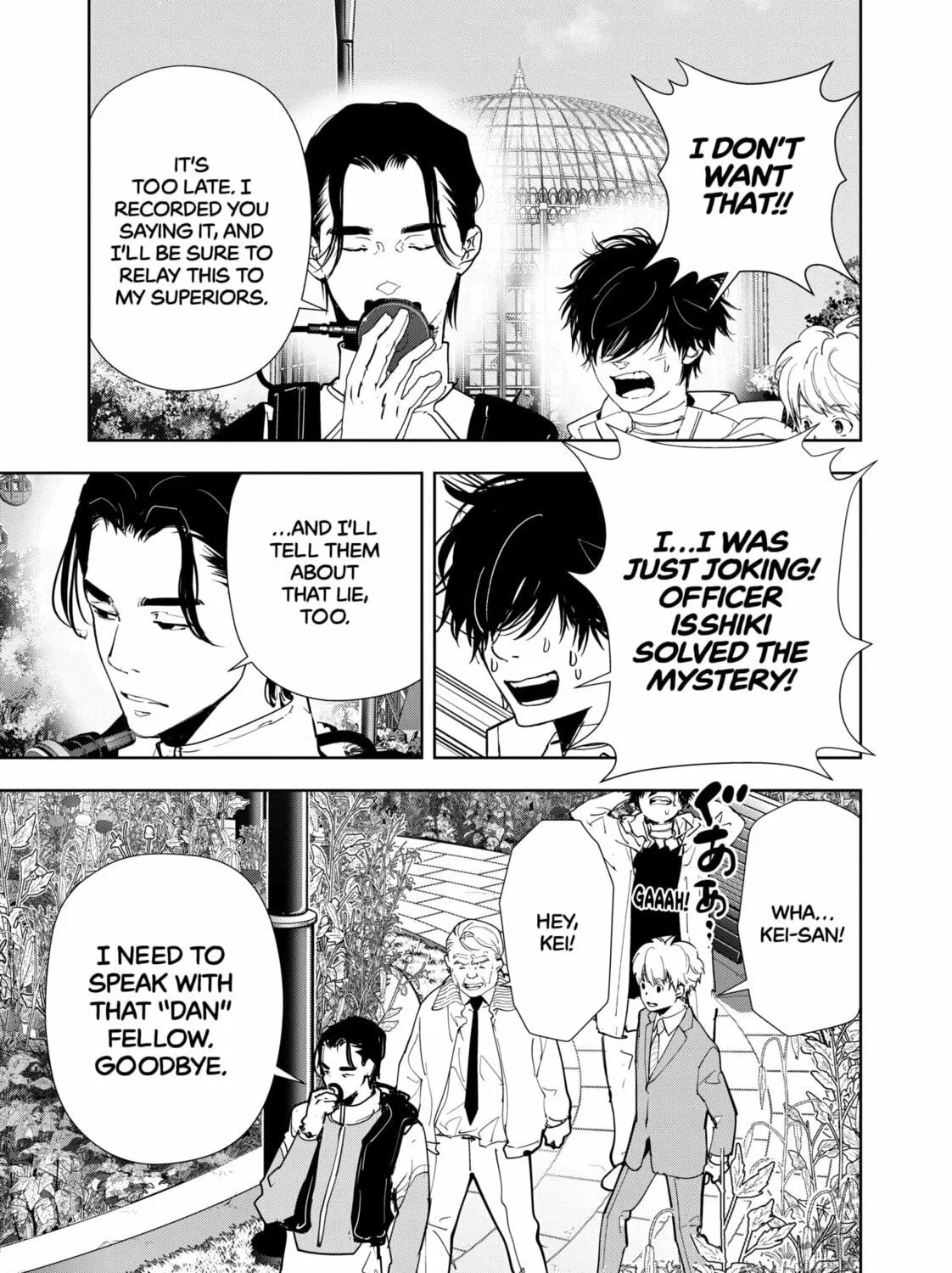 Ron Kamonohashi: Deranged Detective Chapter 132 page 9 - 