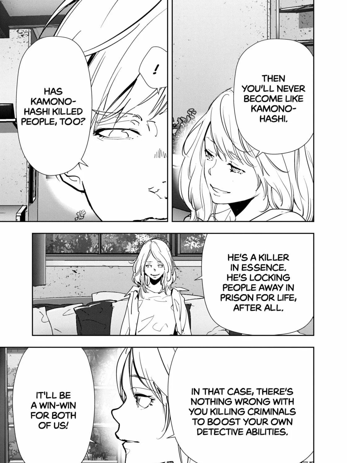 Ron Kamonohashi: Deranged Detective Chapter 133 page 9 - 
