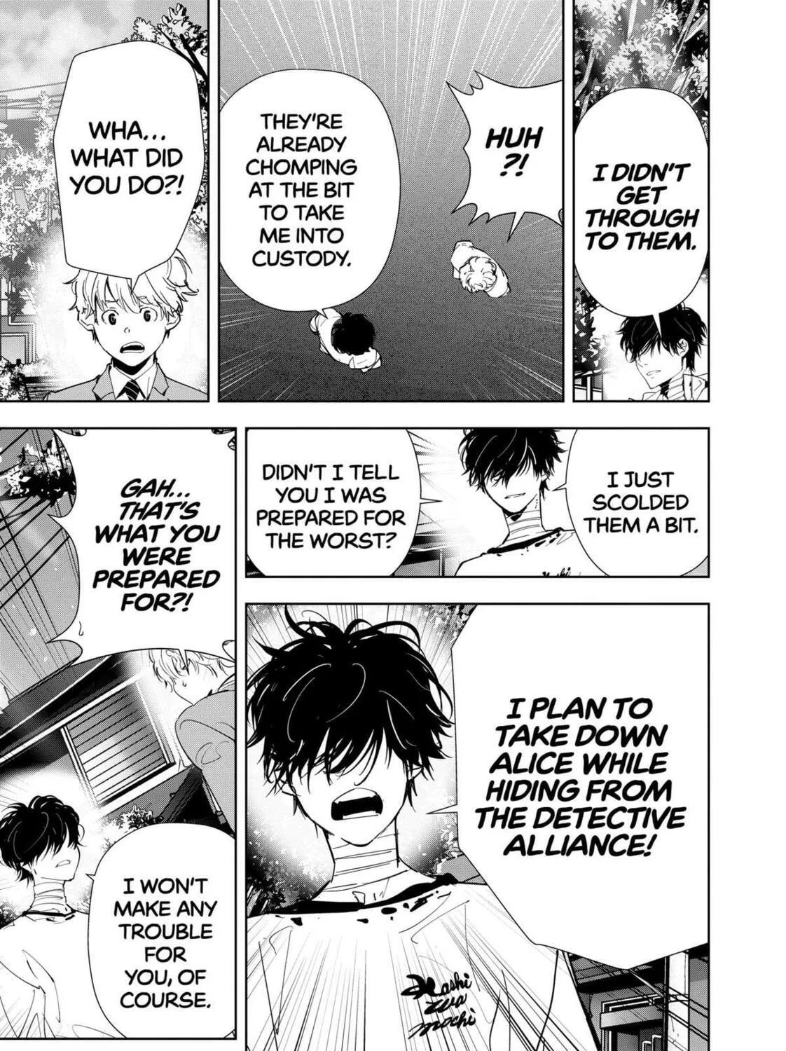 Ron Kamonohashi: Deranged Detective Chapter 134 page 37 - 