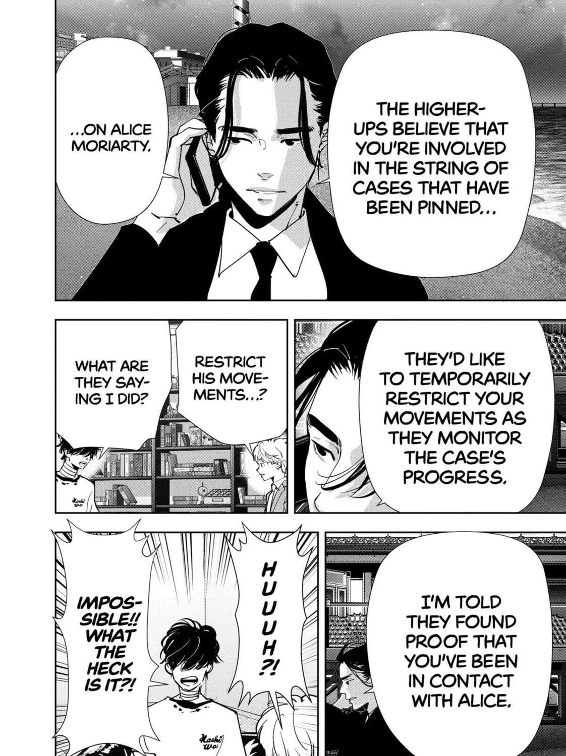 Ron Kamonohashi: Deranged Detective Chapter 134 page 7 - 