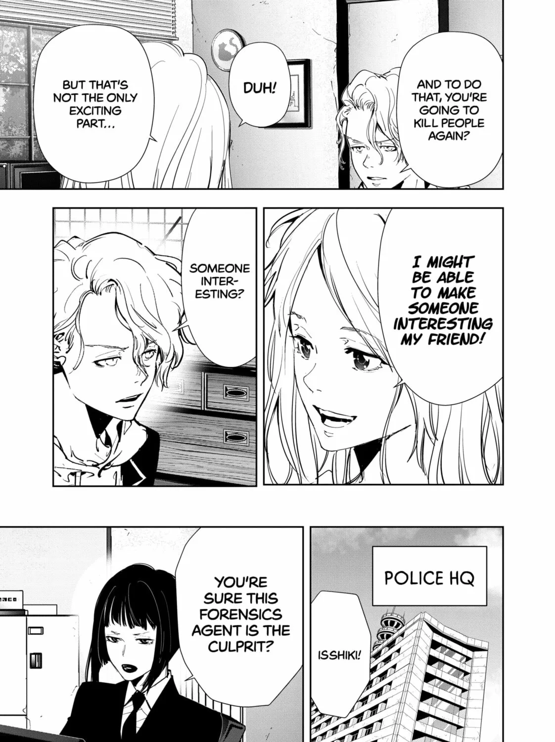 Ron Kamonohashi: Deranged Detective Chapter 137 page 33 - 