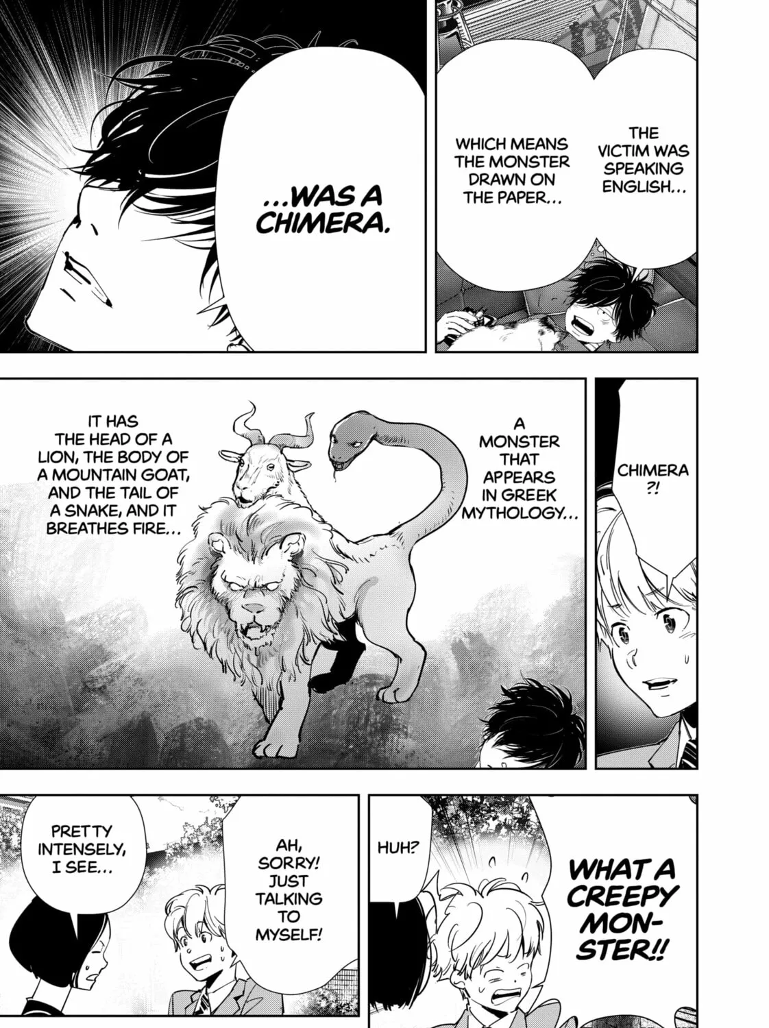 Ron Kamonohashi: Deranged Detective Chapter 138 page 21 - 