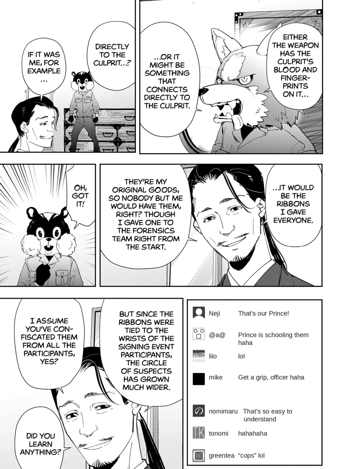 Ron Kamonohashi: Deranged Detective Chapter 48 page 13 - 