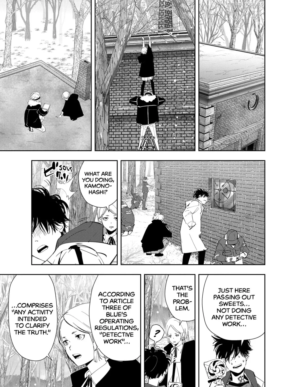 Ron Kamonohashi: Deranged Detective Chapter 54 page 13 - 