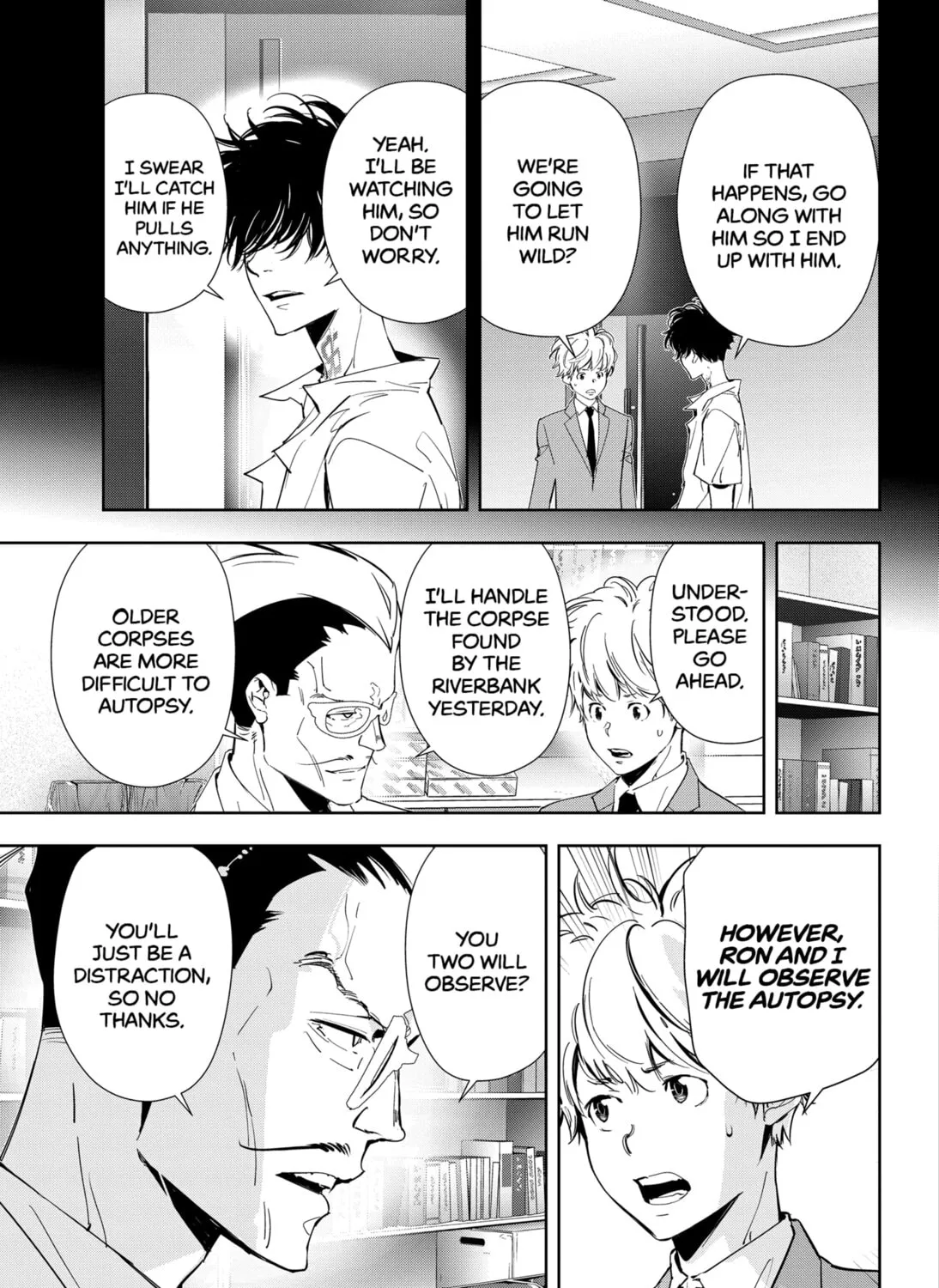 Ron Kamonohashi: Deranged Detective Chapter 65 page 13 - 