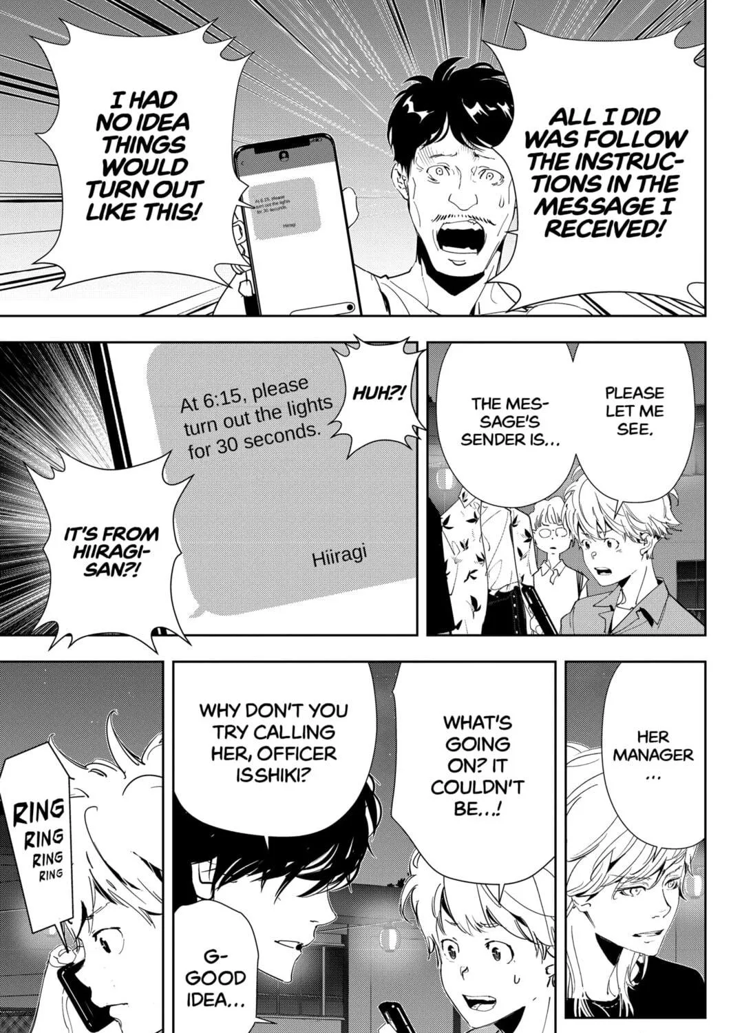 Ron Kamonohashi: Deranged Detective Chapter 70 page 9 - 