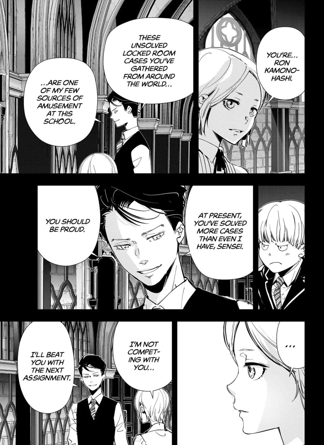 Ron Kamonohashi: Deranged Detective Chapter 74 page 13 - 