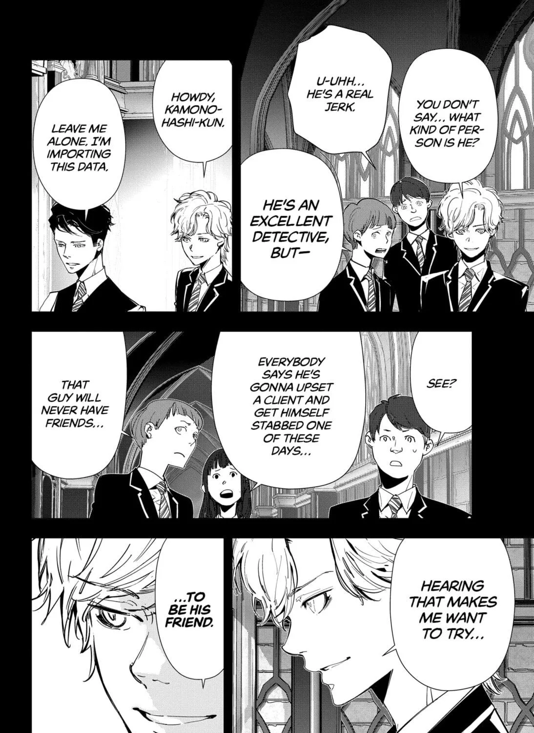 Ron Kamonohashi: Deranged Detective Chapter 74 page 19 - 