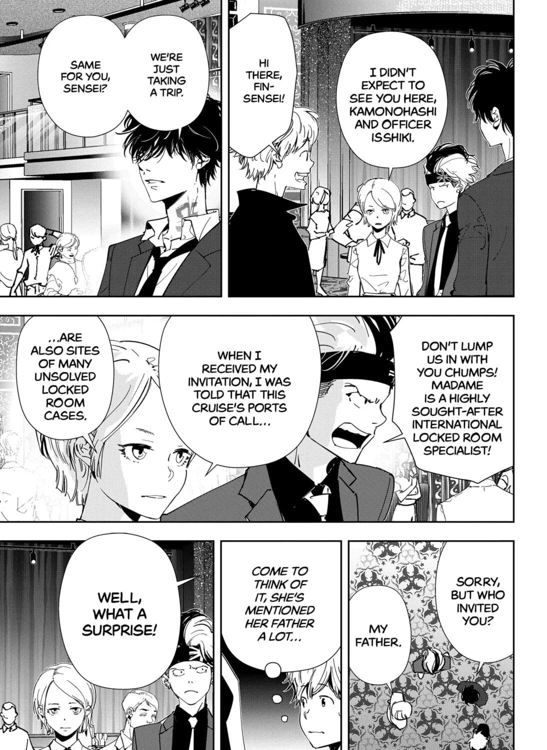 Ron Kamonohashi: Deranged Detective Chapter 77 page 9 - 