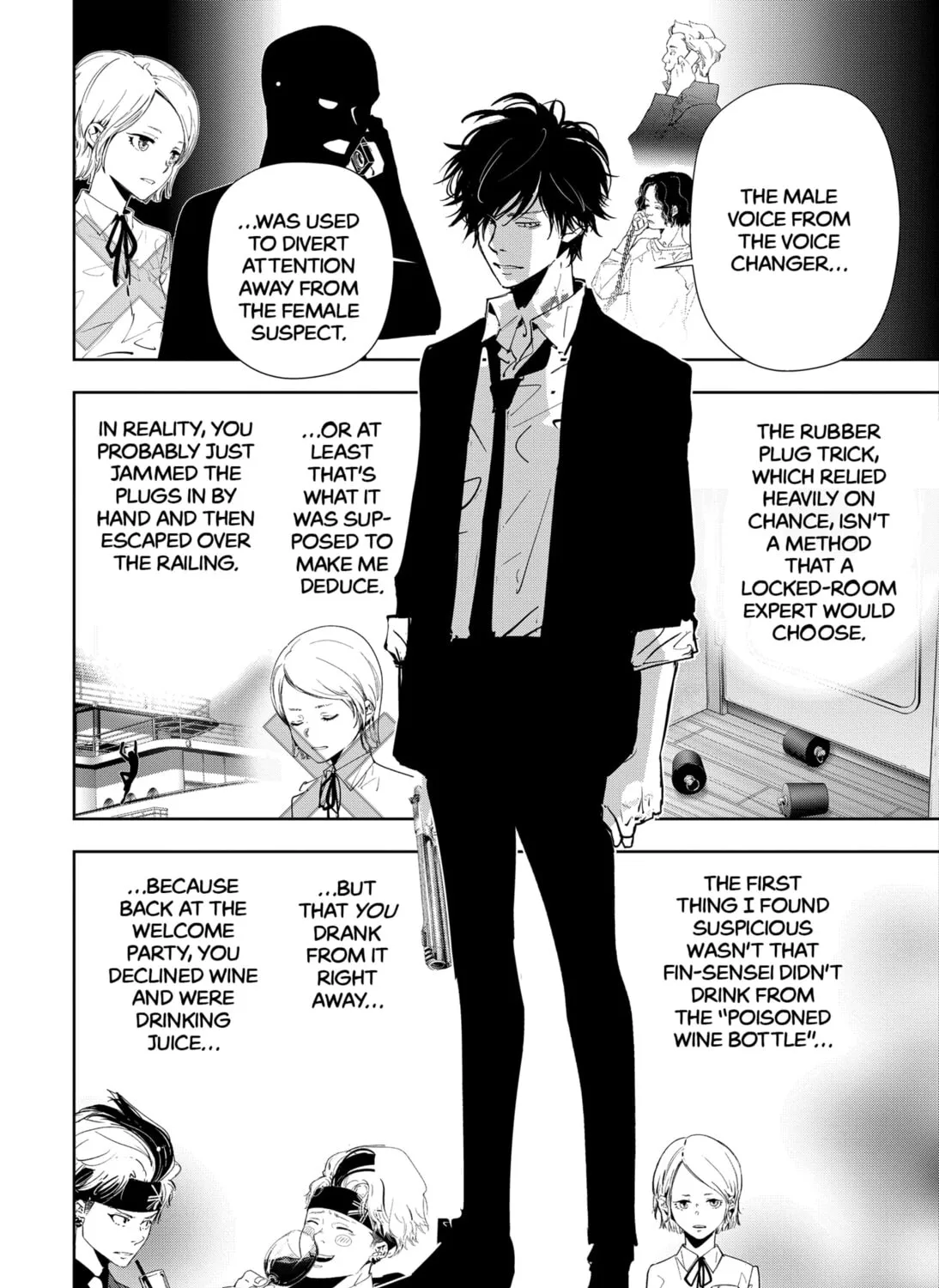 Ron Kamonohashi: Deranged Detective Chapter 87 page 13 - 