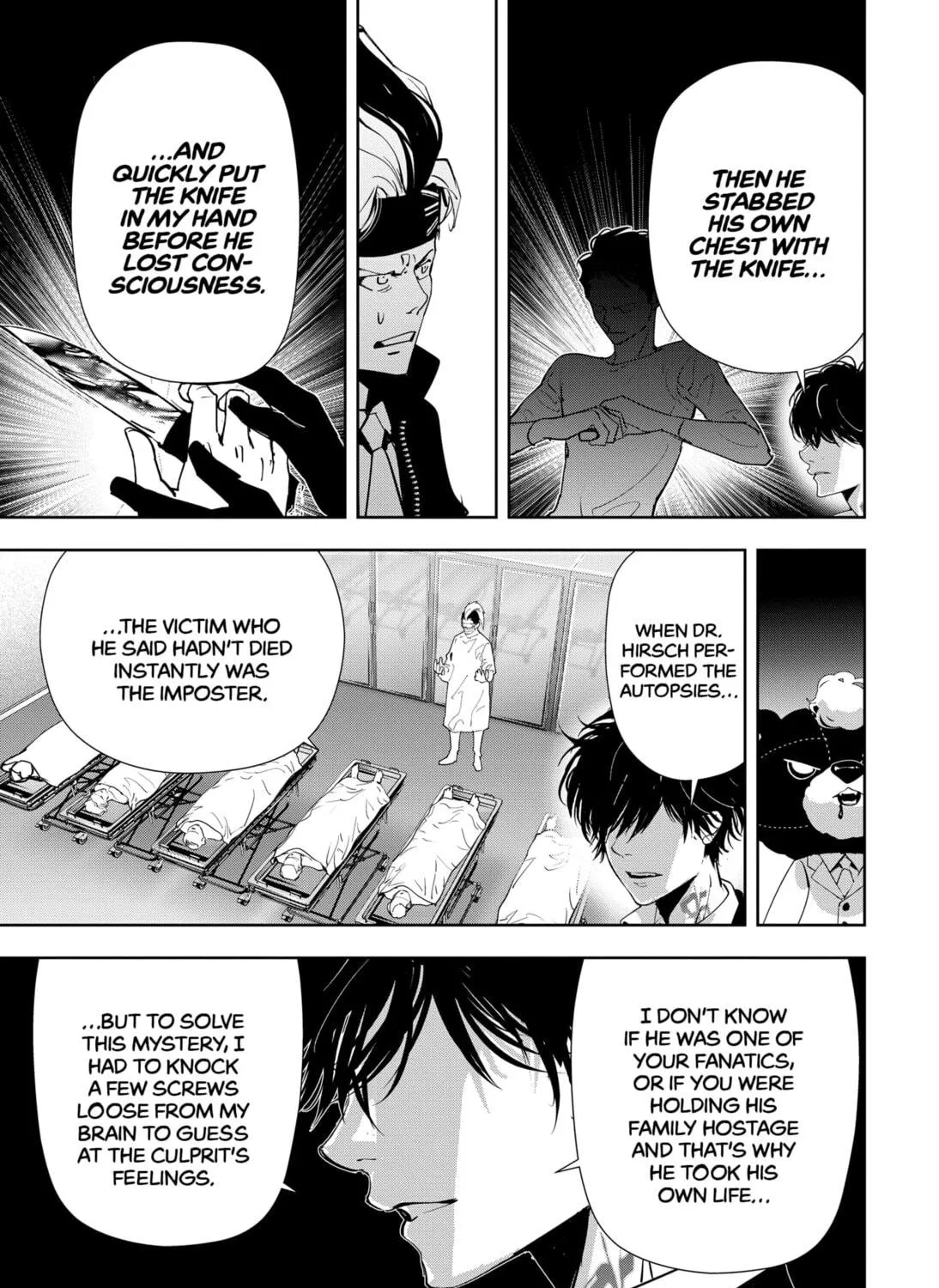 Ron Kamonohashi: Deranged Detective Chapter 87 page 35 - 