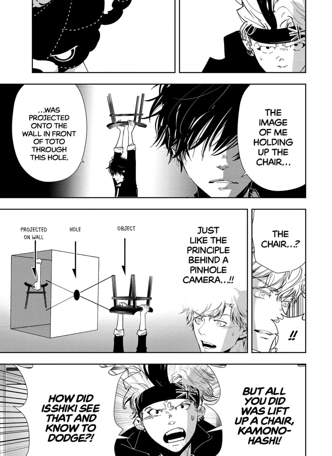 Ron Kamonohashi: Deranged Detective Chapter 90 page 35 - 