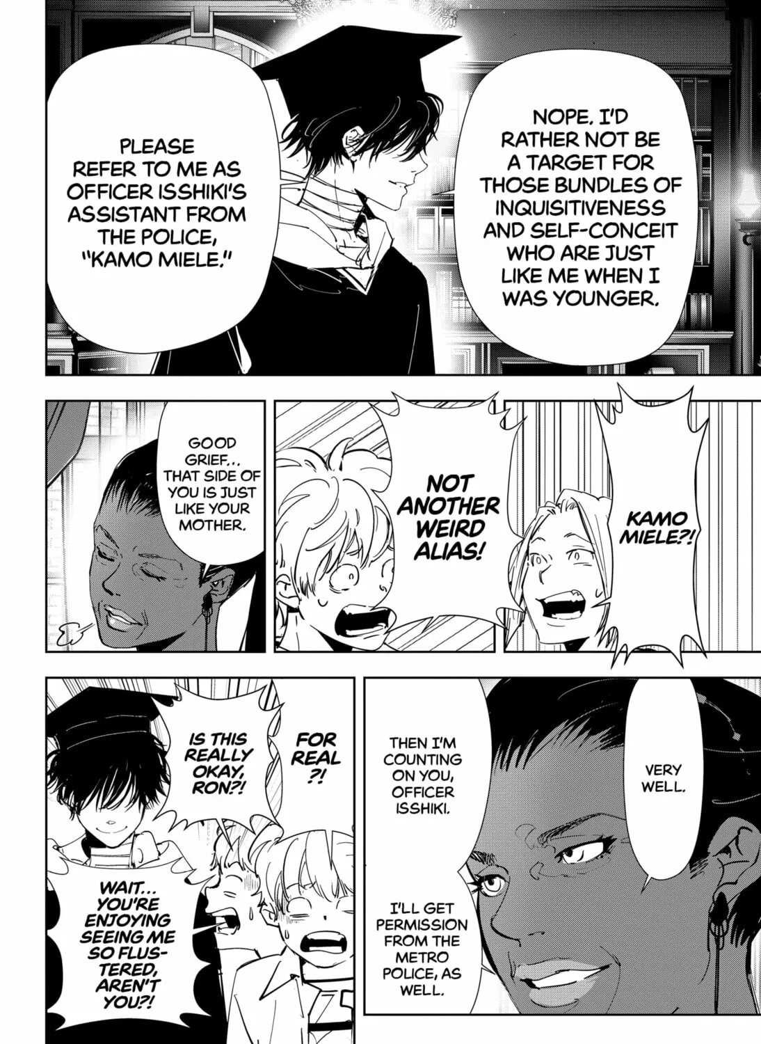 Ron Kamonohashi: Deranged Detective Chapter 97 page 51 - 