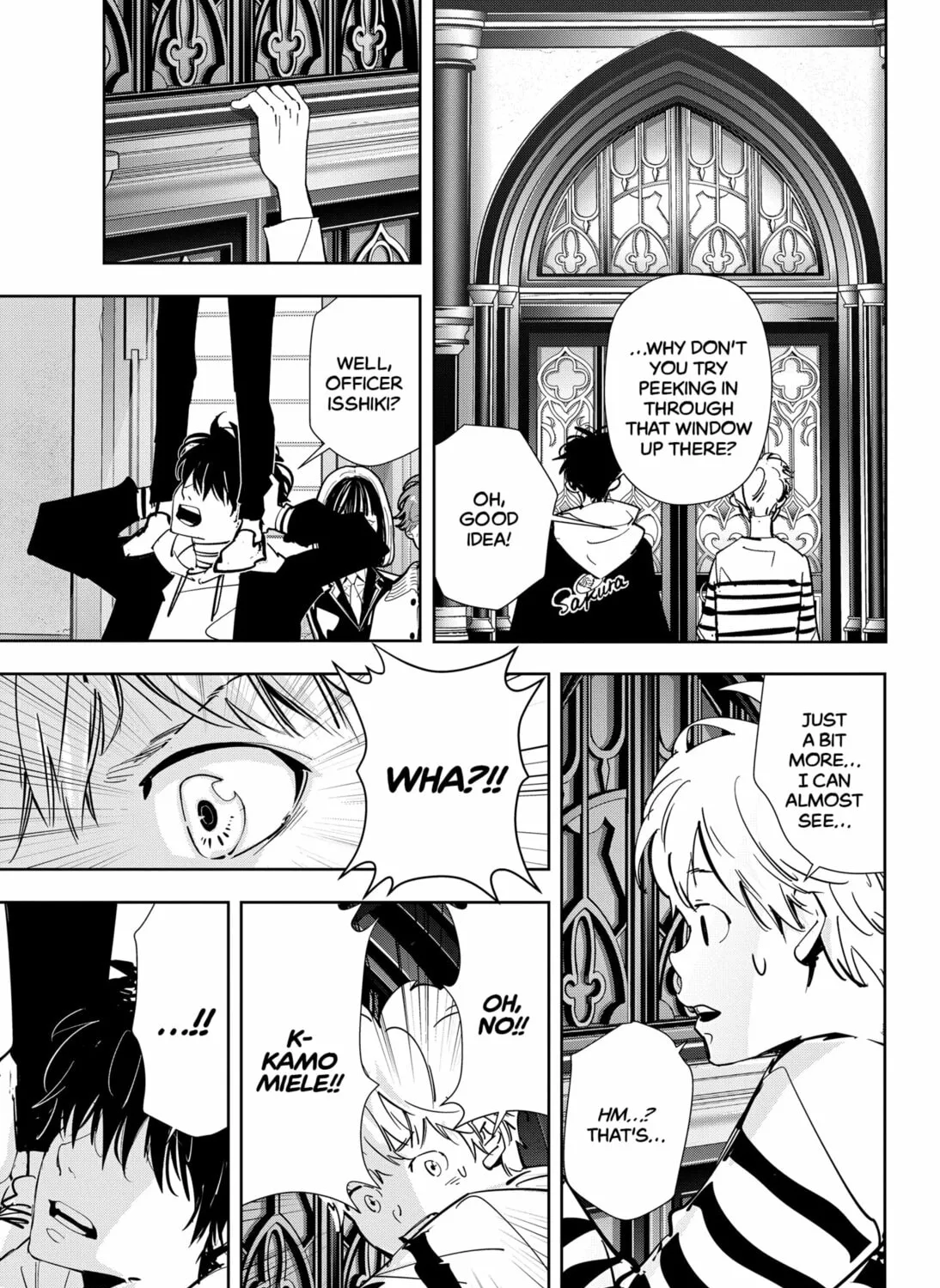 Ron Kamonohashi: Deranged Detective Chapter 98 page 33 - 