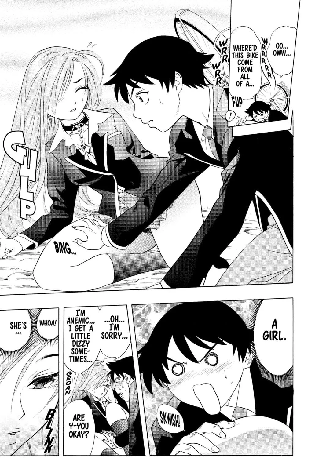 Rosario+Vampire Chapter 1 page 11 - 