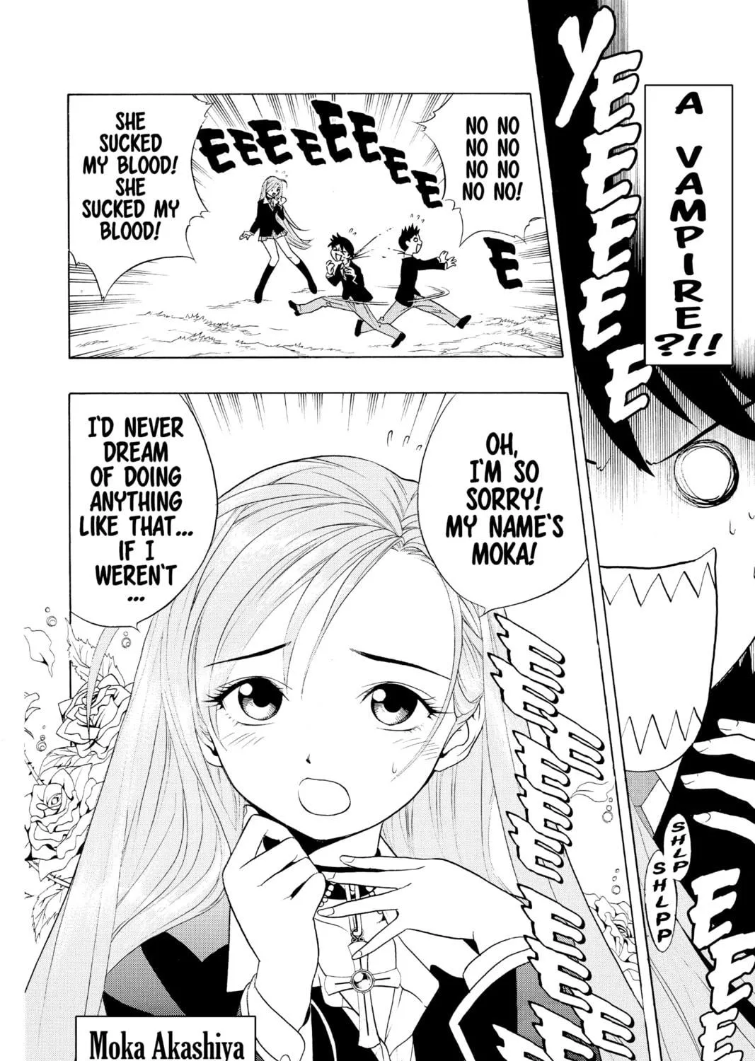 Rosario+Vampire Chapter 1 page 17 - 