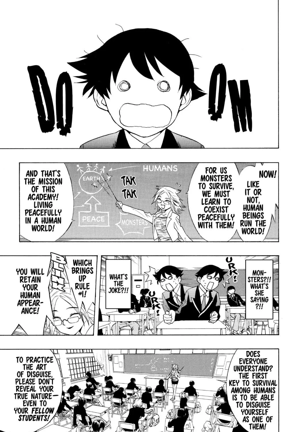 Rosario+Vampire Chapter 1 page 23 - 