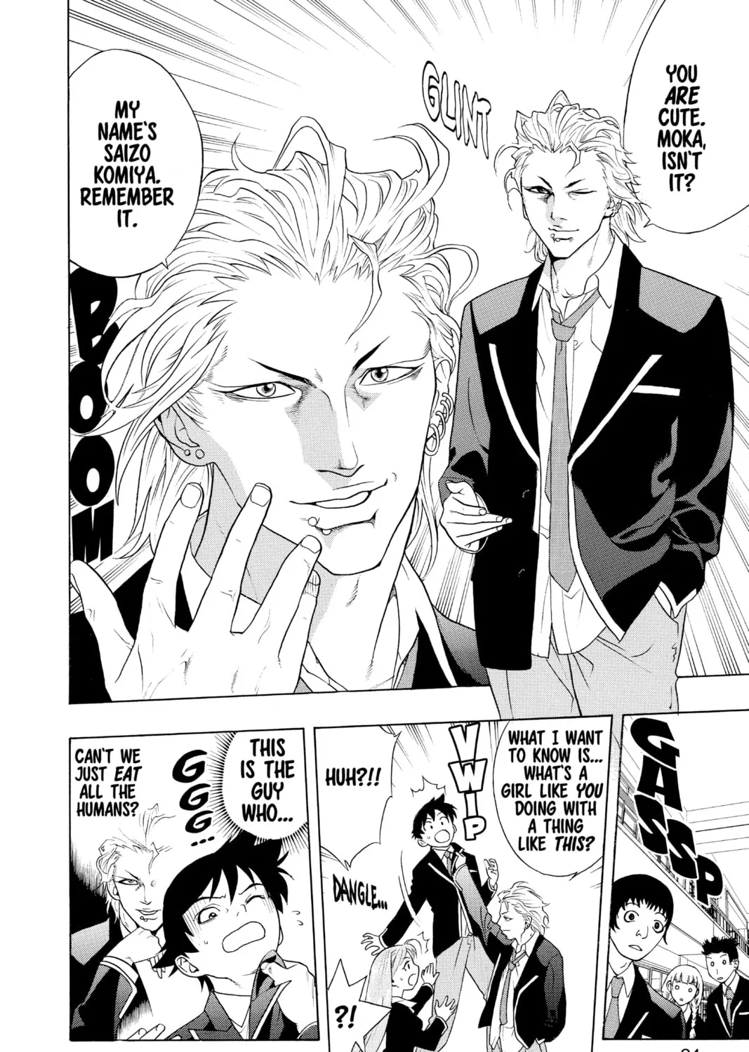 Rosario+Vampire Chapter 1 page 37 - 
