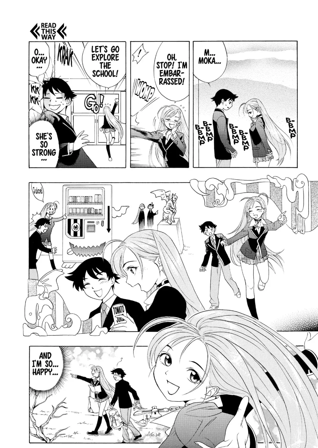 Rosario+Vampire Chapter 1 page 45 - 