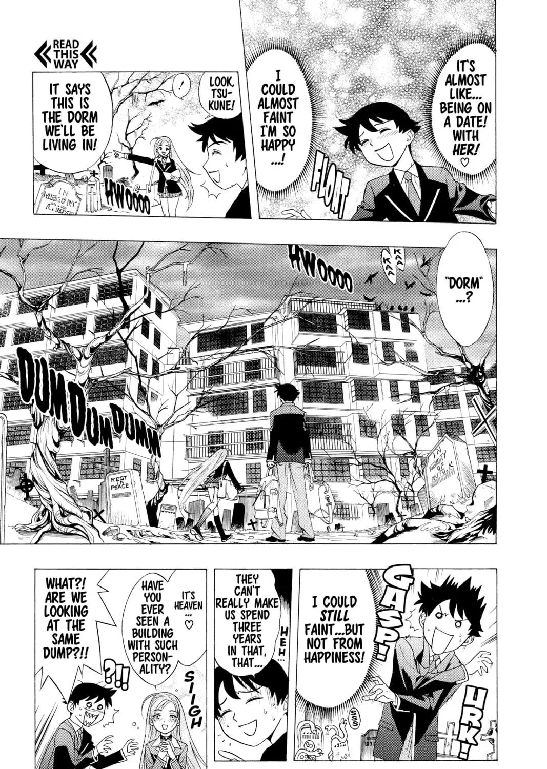 Rosario+Vampire Chapter 1 page 47 - 
